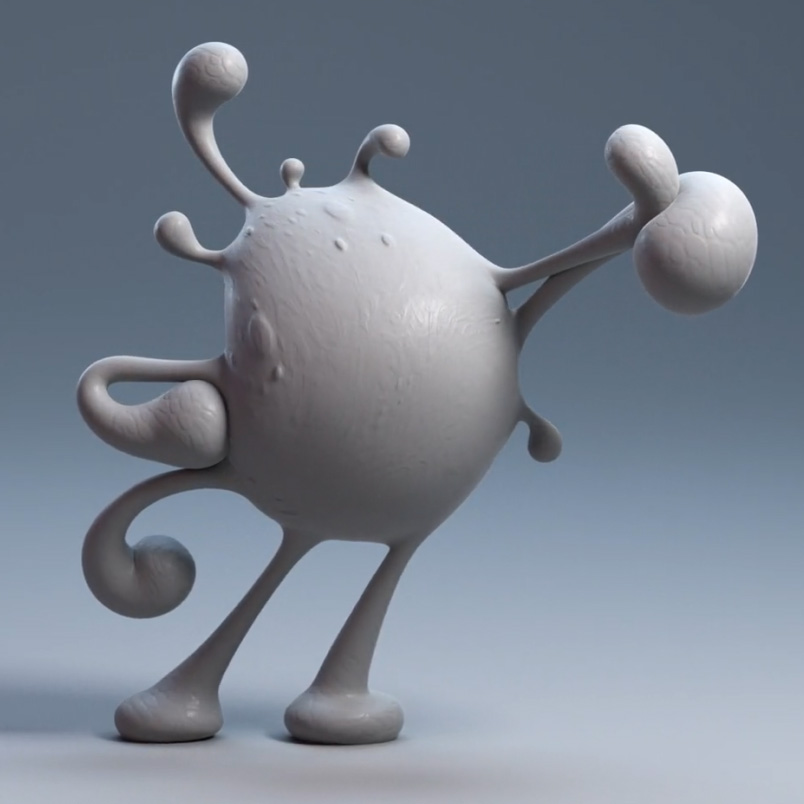 Splat Character Model